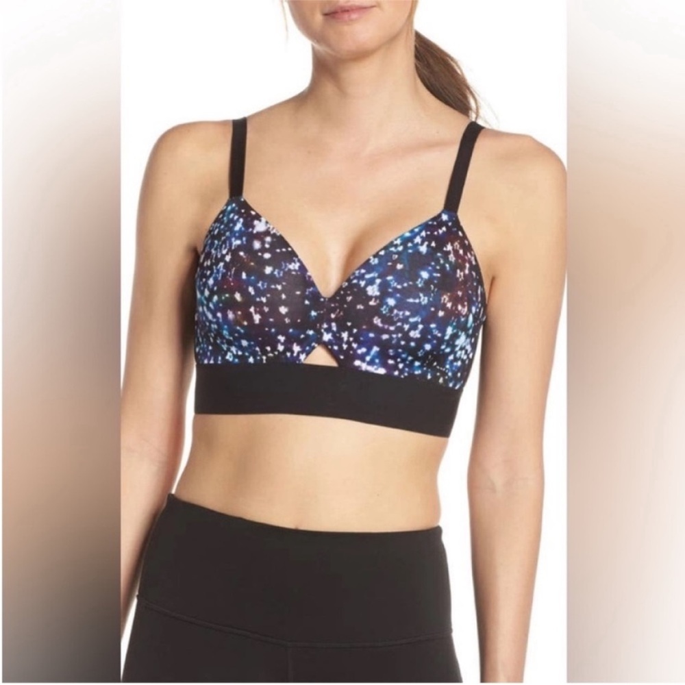 SPANX® | Workout To Waves Mesh Panel Sports Bra XSmall